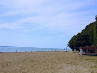 浜名湖(女河浦海水浴場)