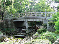 城跡歴史公園 三日月橋