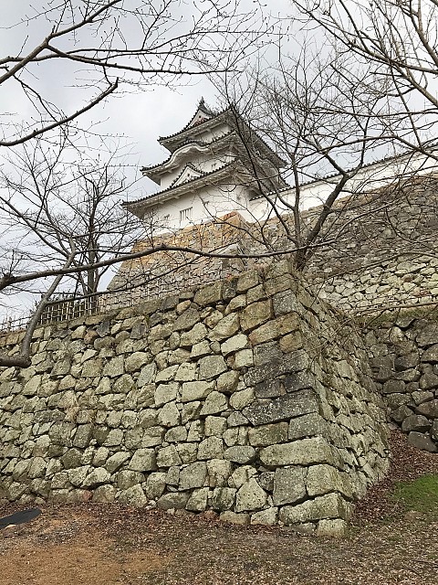 明石城と石垣