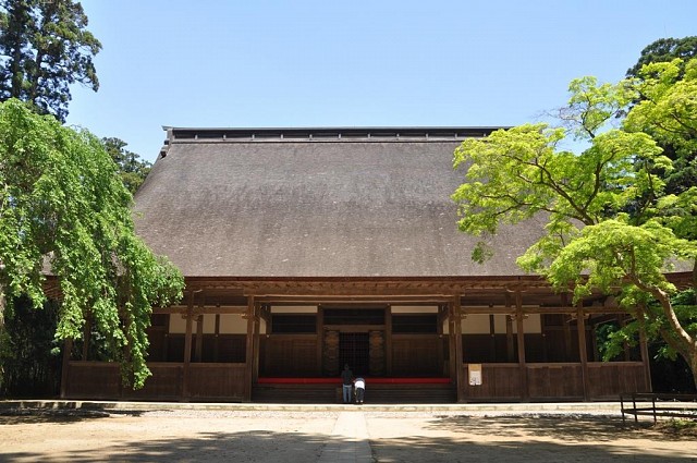 飯高寺の講堂