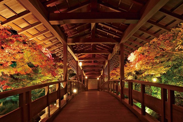 姫路城西御屋敷跡庭園 好古園の渡り廊下