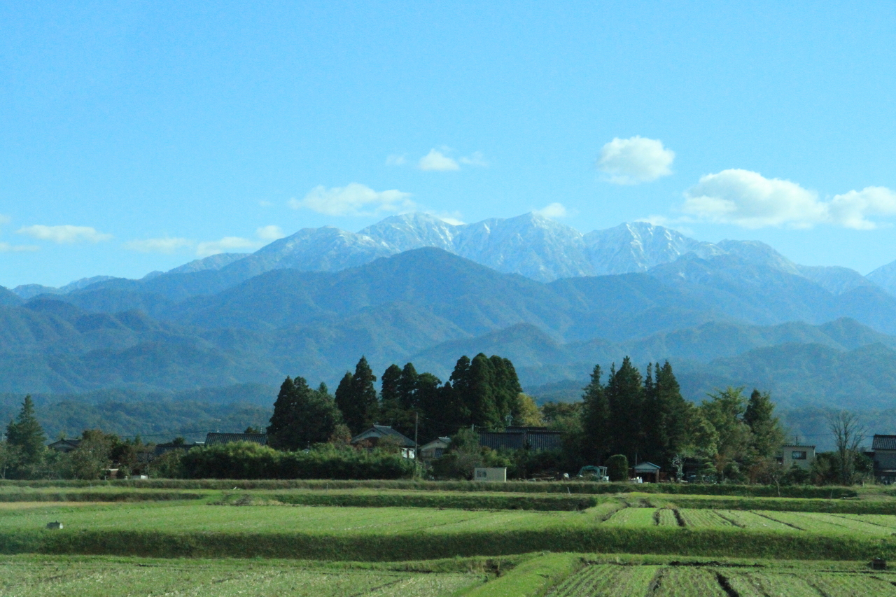 富山　砺波市の散居村集落:T-KIMURA